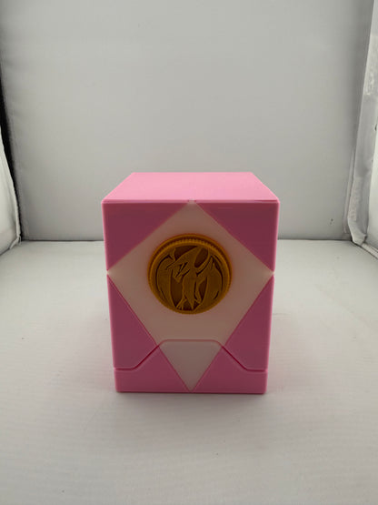 Mighty Morphin' Power Ranger Themed 3D Deck Box