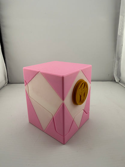 Mighty Morphin' Power Ranger Themed 3D Deck Box