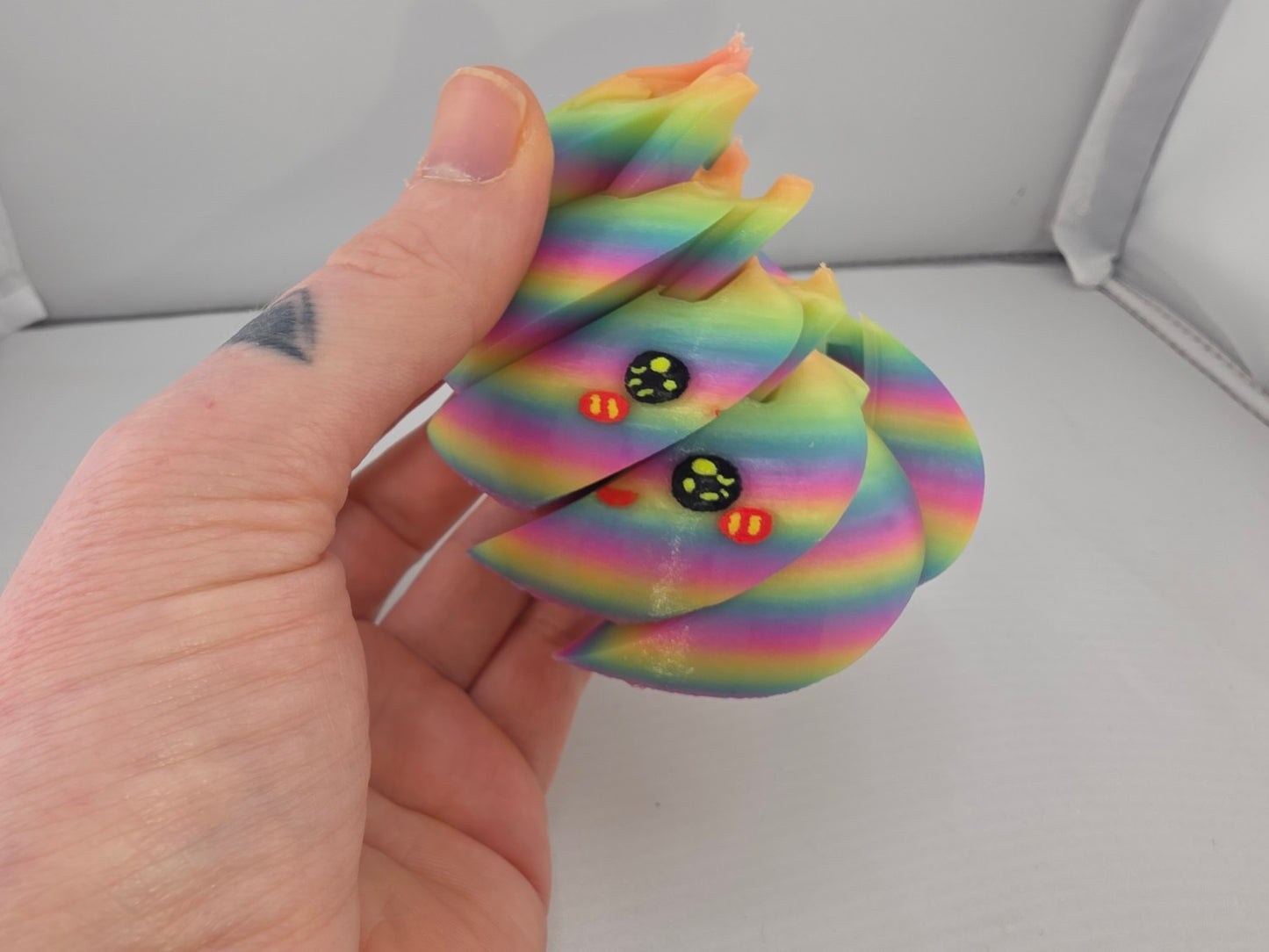 Rainbow Glow Dumpling Fidget Special Edition